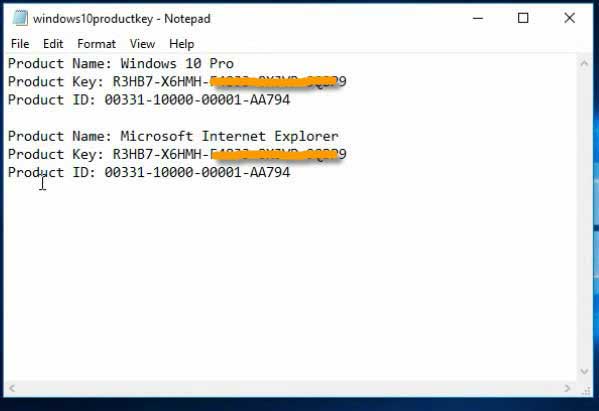 windows 10 pro product key for hp laptop