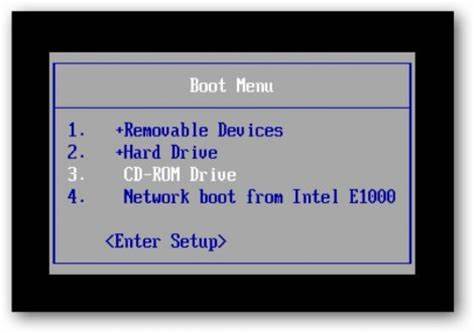 set computer boot from CD