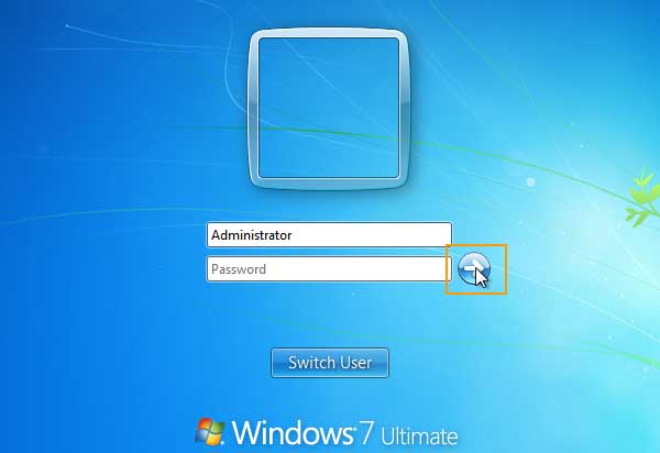 log on windows 7 with built-in administrator